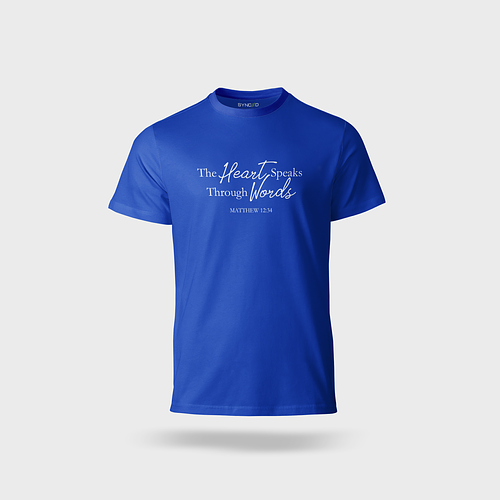 Blue Matthew 12:34 Tshirt