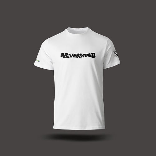 White Nevermind Tshirt