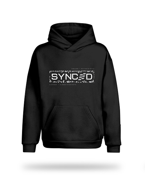 Black - Synced Hoodie